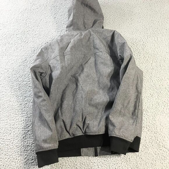 LEVIS Jacket Mens Medium Gray Sherpa Lined Hooded Coat Workwear‎ Outdoors - Picture 7 of 7